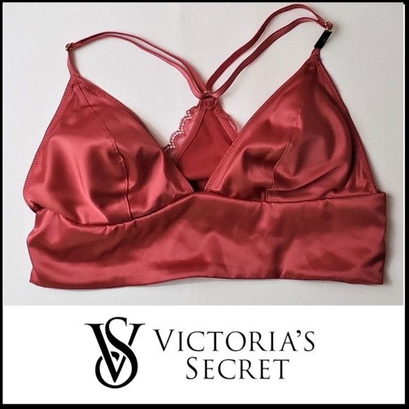 Victoria's Secret Other - NWT VS LONG LINE Side Close Satin Bralette